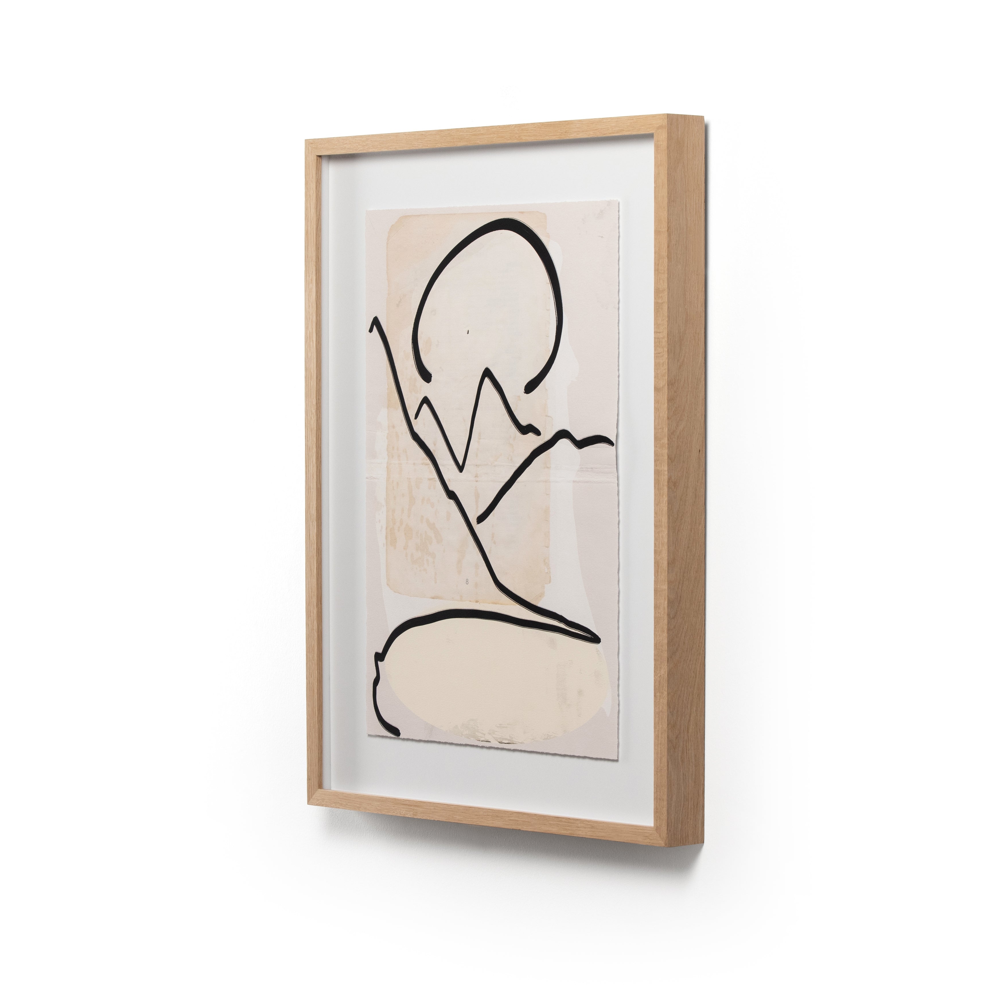We love the clean contrast Mountain High III Art bings to a space. Original rendering by Bangkok-based art house Coup D'Esprit, this is framed within vertical grain white oak for a museum-quality look.  Compete the look with Mountain High I, II, & IV!