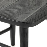 This Naples Dining Chair - Black Oak is a fresh twist on traditional Windsor-style seating is crafted from solid black-finished oak, for a look that’s always in style.  Overall Dimensions: 20.50"w x 21.50"d x 31.75"h