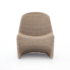 Chaise d'appoint d'extérieur Portia - Blanc vintage | prêt pour l'expédition!