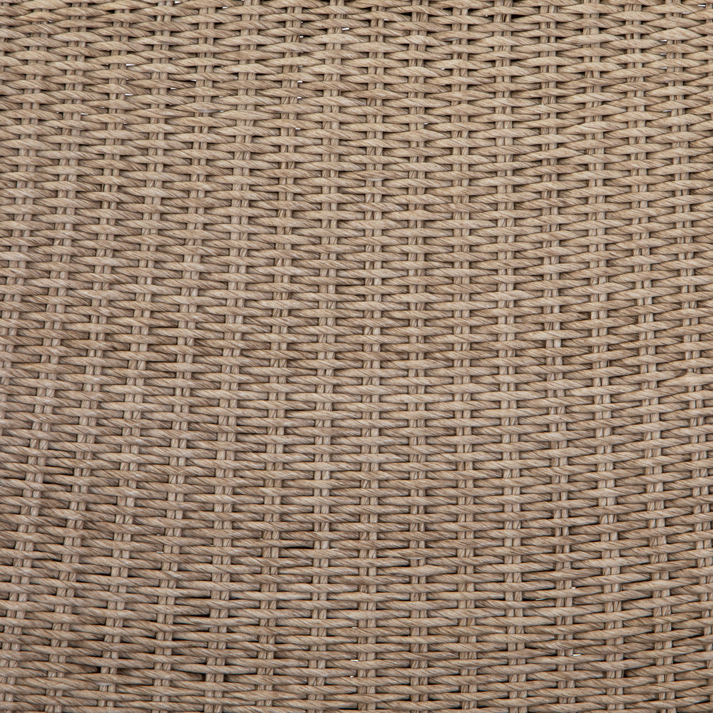 Chaise d'appoint d'extérieur Portia - Blanc vintage | prêt pour l'expédition!