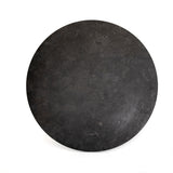 Featuring Powell 42" Dining Table - Bluestone by Four Hands at Amethyst Home. We love the classic tulip shape of this Powell 42" Dining Table - Bluestone. This bistro style table is perfectly sized for a cozy breakfast nook.
Overall Dimensions: 42"W x 42"L x 30"H
Colors: Dark Rustic Black, Ebony, BluestoneMaterials: Iron, Solid Oak, BluestoneWeight: 163.14 lbV.  Amethyst Home provides interior design, new home construction design consulting, vintage area rugs, and lighting in the Miami metro area.