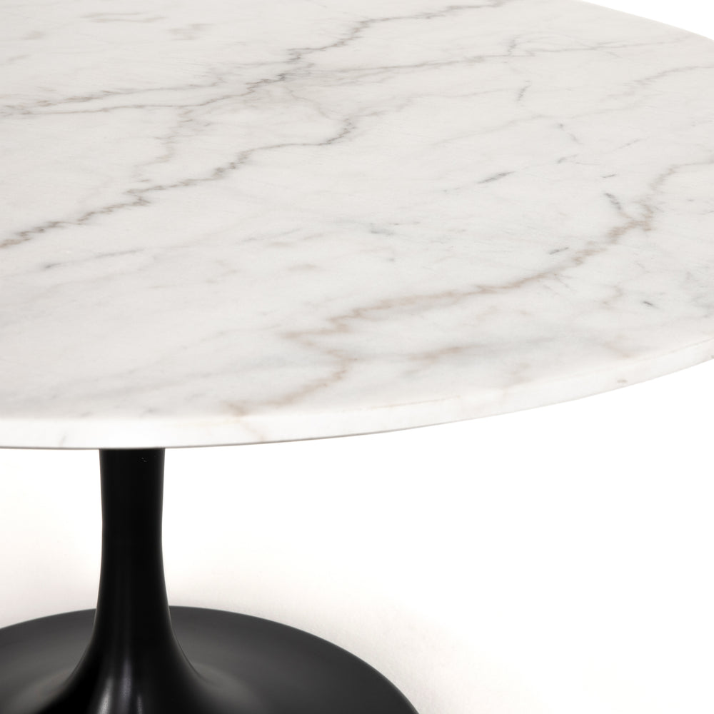 Powell 55" Dining Table - White Marble | ready to ship!