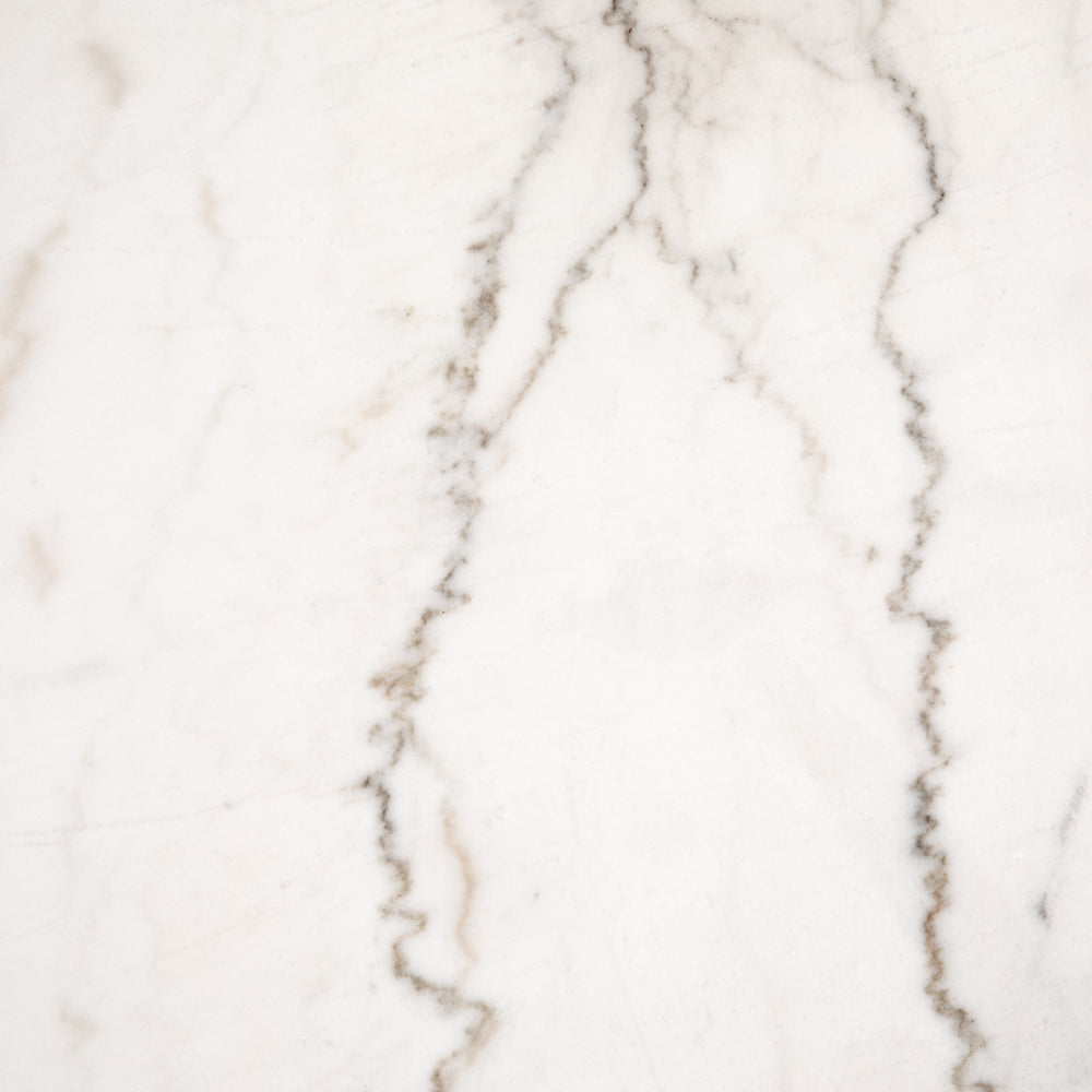Powell 55" Dining Table - White Marble | ready to ship!