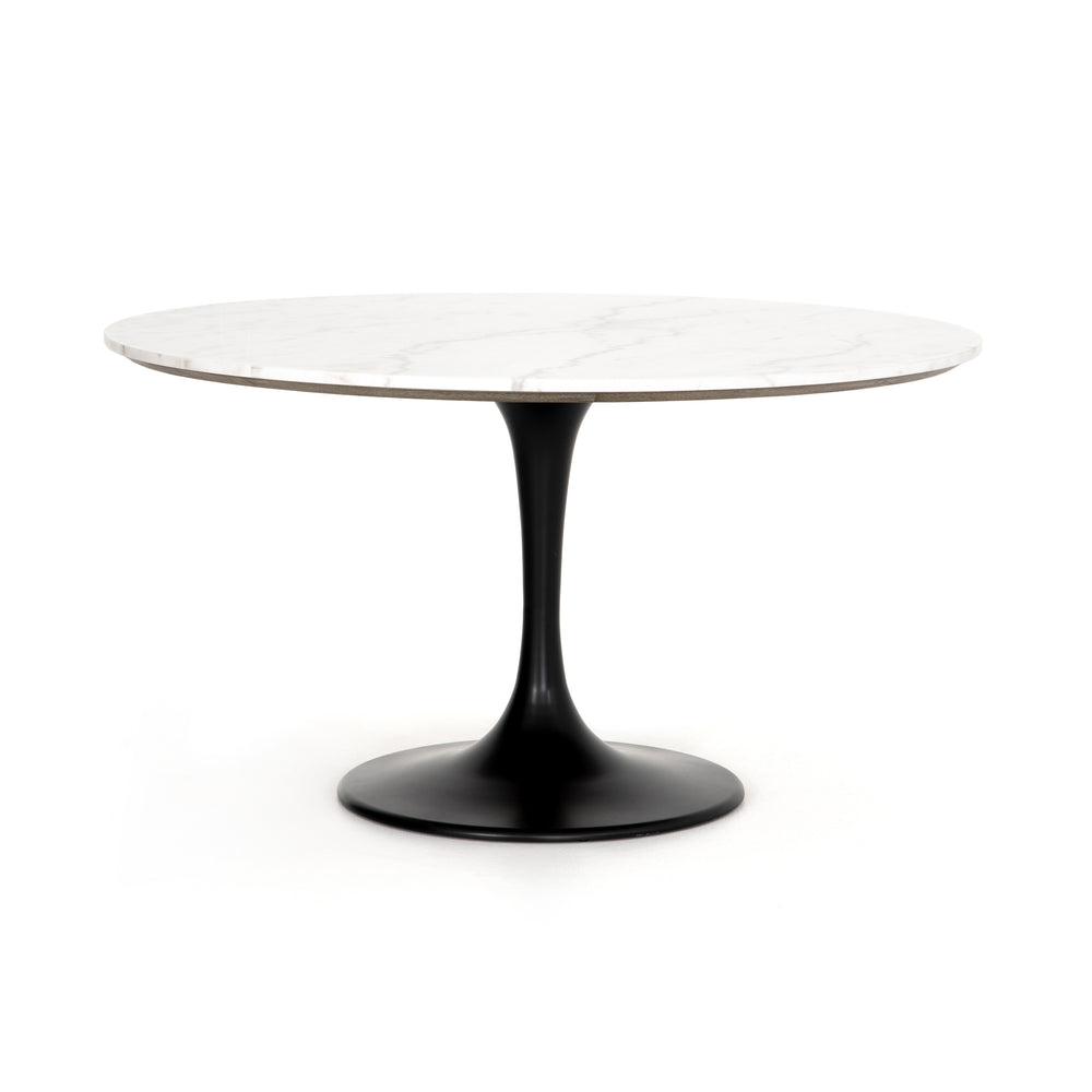 Powell 55" Dining Table - White Marble | ready to ship!