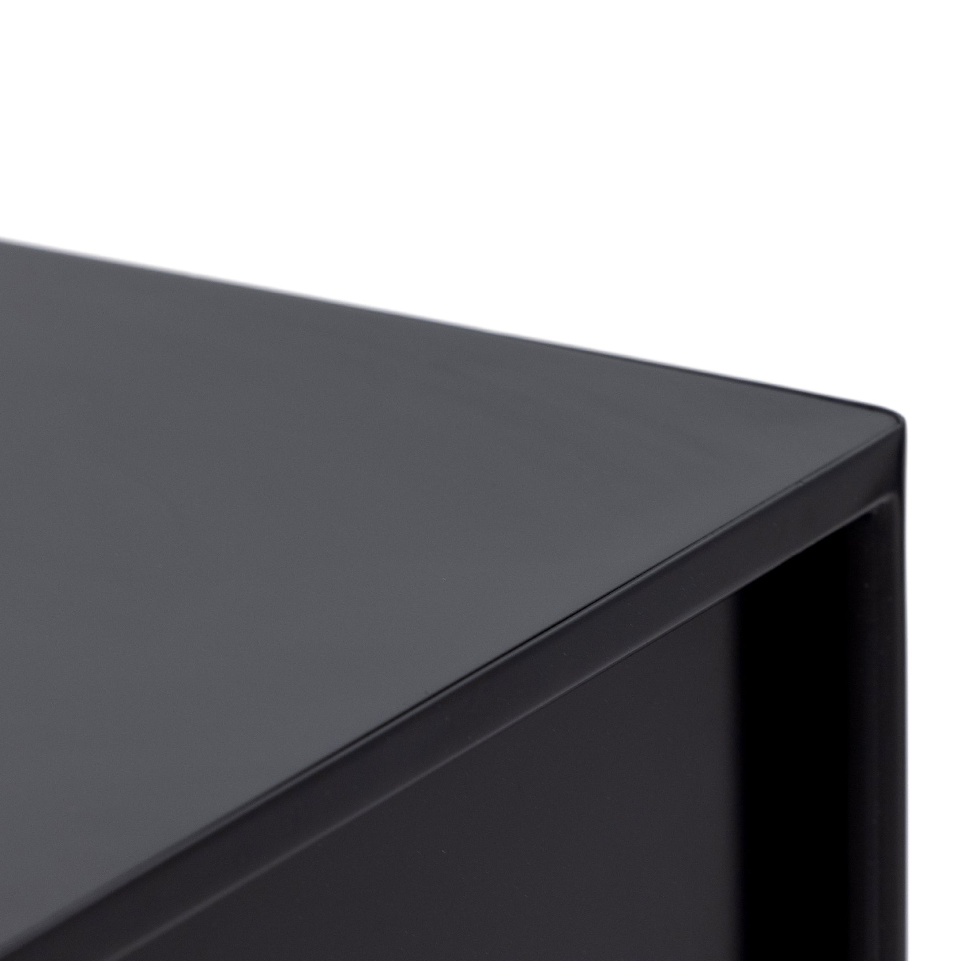 Bring a clean, beautifully industrial look to the bedroom with this Soto 5 Drawer Dresser - Black!  The roomy five-drawer dresser is made from black-finished iron, featuring bronzed iron hardware to elevate the look of any bedroom!  Overall Dimensions: 36.00"w x 19.00"d x 38.50"h