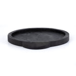 Featuring Tadeo Round Tray - Black by Four Hands at Amethyst Home. This Tadeo Round Tray - Black is made from reclaimed wood and has a gorgeous organic, earthy feel. Whether it's placed on your coffee table or in your kitchen, this will be your new favorite tray!
Amethyst Home celebrates natural materials, which often comes with beautiful imperfections. Each.  Amethyst Home provides interior design, new home construction design consulting, vintage area rugs, and lighting in the Houston metro area.