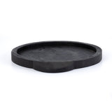 Featuring Tadeo Round Tray - Black by Four Hands at Amethyst Home. This Tadeo Round Tray - Black is made from reclaimed wood and has a gorgeous organic, earthy feel. Whether it's placed on your coffee table or in your kitchen, this will be your new favorite tray!
Amethyst Home celebrates natural materials, which often comes with beautiful imperfections. Each.  Amethyst Home provides interior design, new home construction design consulting, vintage area rugs, and lighting in the Houston metro area.