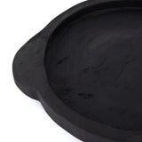 Featuring Tadeo Round Tray - Black by Four Hands at Amethyst Home. This Tadeo Round Tray - Black is made from reclaimed wood and has a gorgeous organic, earthy feel. Whether it's placed on your coffee table or in your kitchen, this will be your new favorite tray!
Amethyst Home celebrates natural materials, which often comes with beautiful imperfections. Ea.  Amethyst Home provides interior design, new home construction design consulting, vintage area rugs, and lighting in the Park City metro area.