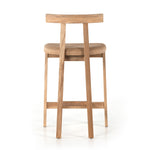 Featuring Tex Bar + Counter Stool by Four Hands at Amethyst Home. Solid Rosa Morada forms a T-shape frame on this Tex Bar + Counter Stool. The light tan top-grain leather seating is so comfy -- a perfectly sized stool for your kitchen island or bar area. 
Bar Stool Overall Dimensions: 20.25"W x 17.75"L x 40.50"HSeat Depth: 16"Seat Height: 30"
Counter Stool.  Amethyst Home provides interior design, new home construction design consulting, vintage area rugs, and lighting in the Park City metro area.