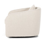Featuring Topanga Knoll Natural Swivel Chair by Four Hands at Amethyst Home. We adore the texture of this Topanga Swivel Chair - Knoll Natural. With a swivel feature - this is a perfect chair to use in your office, baby room, or other space needing a comfortable chair!
Overall Dimensions: 31.50"W x 35"L x 27"HColors: Knoll NaturalMaterials: 95% Pl, 5% Pc.  Amethyst Home provides interior design, new home construction design consulting, vintage area rugs, and lighting in the Kansas City metro area.