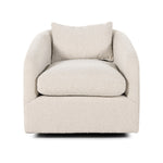 Featuring Topanga Knoll Natural Swivel Chair by Four Hands at Amethyst Home. We adore the texture of this Topanga Swivel Chair - Knoll Natural. With a swivel feature - this is a perfect chair to use in your office, baby room, or other space needing a comfortable chair!
Overall Dimensions: 31.50"W x 35"L x 27"HColors: Knoll NaturalMaterials: 95% Pl, 5% Pc.  Amethyst Home provides interior design, new home construction design consulting, vintage area rugs, and lighting in the Kansas City metro area.