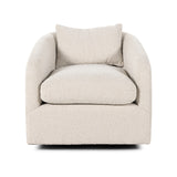 We the texture of this Topanga Swivel Chair - Knoll Natural. With a swivel feature - this is a perfect chair to use in your office, baby room, or other space needing a comfortable chair!  Overall Dimensions: 31.50"w x 35.00"d x 27.00"h