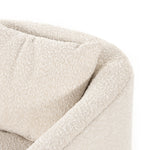 Featuring Topanga Knoll Natural Swivel Chair by Four Hands at Amethyst Home. We adore the texture of this Topanga Swivel Chair - Knoll Natural. With a swivel feature - this is a perfect chair to use in your office, baby room, or other space needing a comfortable chair!
Overall Dimensions: 31.50"W x 35"L x 27"HColors: Knoll NaturalMaterials: 95% Pl, 5% PcF.  Amethyst Home provides interior design, new home construction design consulting, vintage area rugs, and lighting in the Washington metro area.