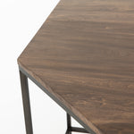 This Trey Desk System - Auburn Poplar offers plenty of desk storage by way of three spacious drawers. Metal-secured leather pulls add a textural element of surprise to the drawers for handy storage of legal and letter sized documents - a must have for any office space!