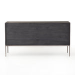 Featuring Trey Modular Filing Credenza - Black Poplar by Four Hands at Amethyst Home. Inspired by clean mid-century design, this Trey Modular Filing Credenza - Black Poplar brings generous storage space to the modern office, with a fully finished back pus metal-secured leather pulls for an element of surprise. Great solo or paired with matching desk or fil.  Amethyst Home provides interior design, new home construction design consulting, vintage area rugs, and lighting in the Nashville metro area.