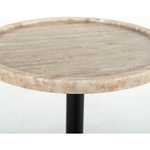 Featuring Viola Accent Table - Antique White Marble by Four Hands at Amethyst Home. We love the abstract design of this Viola Accent Table - Antique White Marble. Made from solid marble, things brings an elegant feel to any space. 
Overall Dimensions: 10"W x 10"L x 18.75"H
Colors: Antique White Marble, Dark Kettle BlackMaterials: Solid Marble, IronWeight: 29.1.  Amethyst Home provides interior design, new home construction design consulting, vintage area rugs, and lighting in the Tampa metro area.