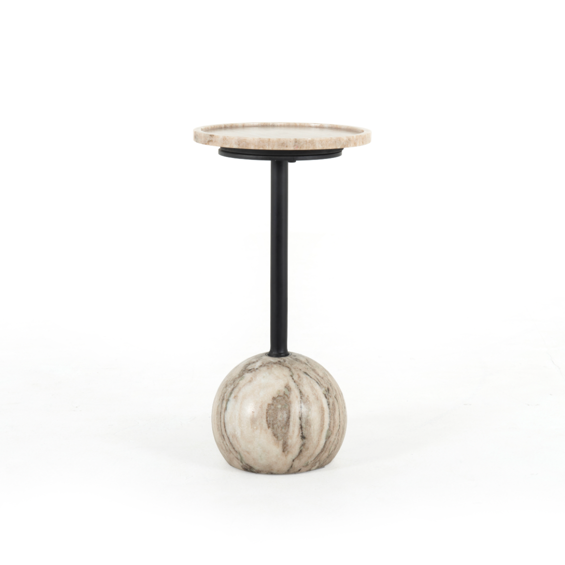 Viola Accent Table - Antique White Marble | ready to ship!