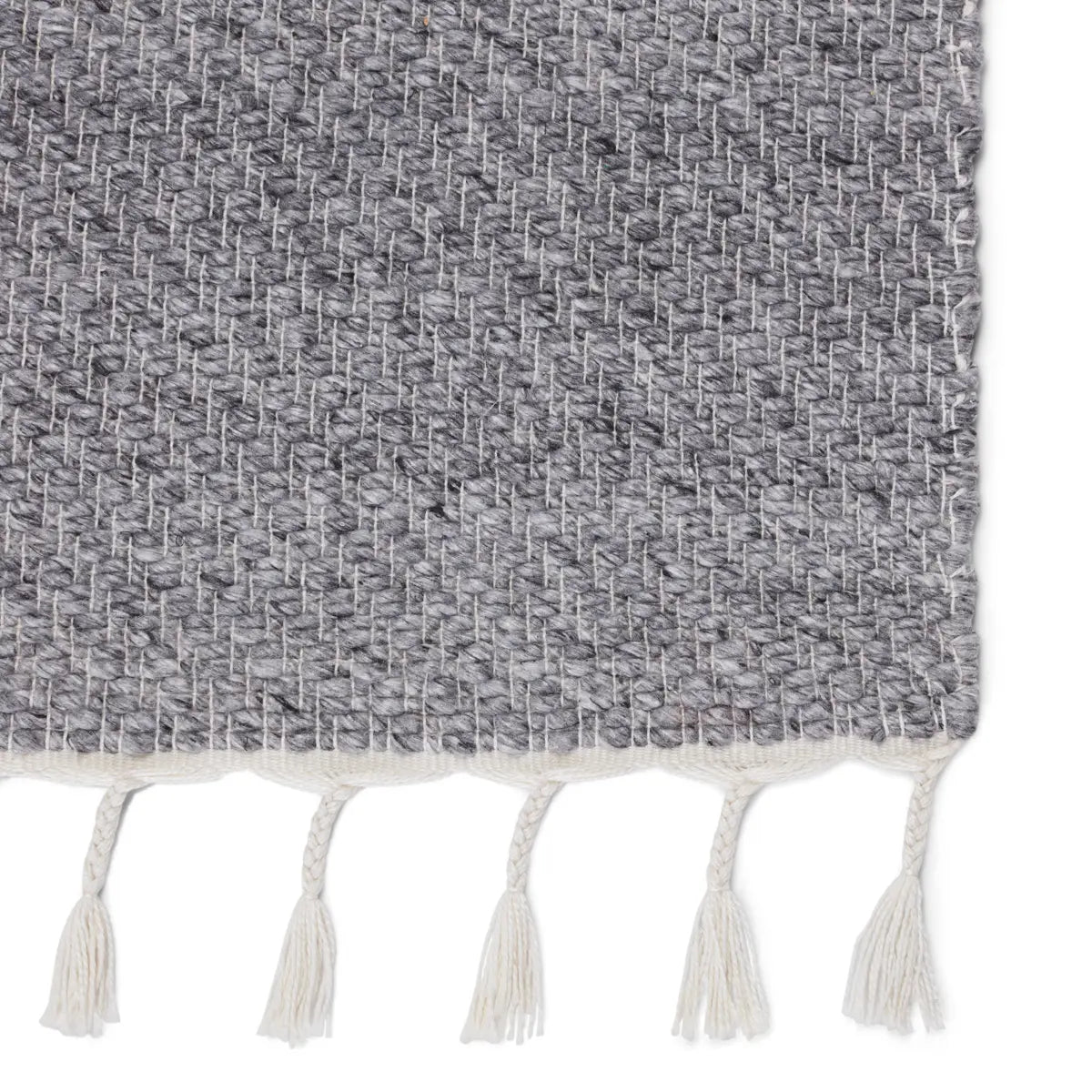 Featuring Coronado Encanto Frost Gray Rug by Jaipur Living at Amethyst Home. Contemporary and versatile, the Coronado Encanto Frost Gray Area Rug boasts a handwoven, heathered design to both high-traffic areas and outdoor spaces. The Encanto area rug provides a relaxed, grounding accent to patios, kitchens, and dining rooms with durable PET yarn. The so.  Amethyst Home provides interior design, new home construction design consulting, vintage area rugs, and lighting in the Laguna Beach metro area.