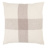 Featuring Galley Pembroke Pillow by Jaipur Living at Amethyst Home. Sophisticated simplicity and relaxed neutrals define the texturally inspiring Galley Pembroke Pillow. Crafted of soft linen, the Pembroke pillow boasts a clean-lined motif and a casual colorway. A gray, crossed linear design adds visual intrigue to the elegant backdrop.
Size: 22" x 22"
100.  Amethyst Home provides interior design, new home construction design consulting, vintage area rugs, and lighting in the Nashville metro area.