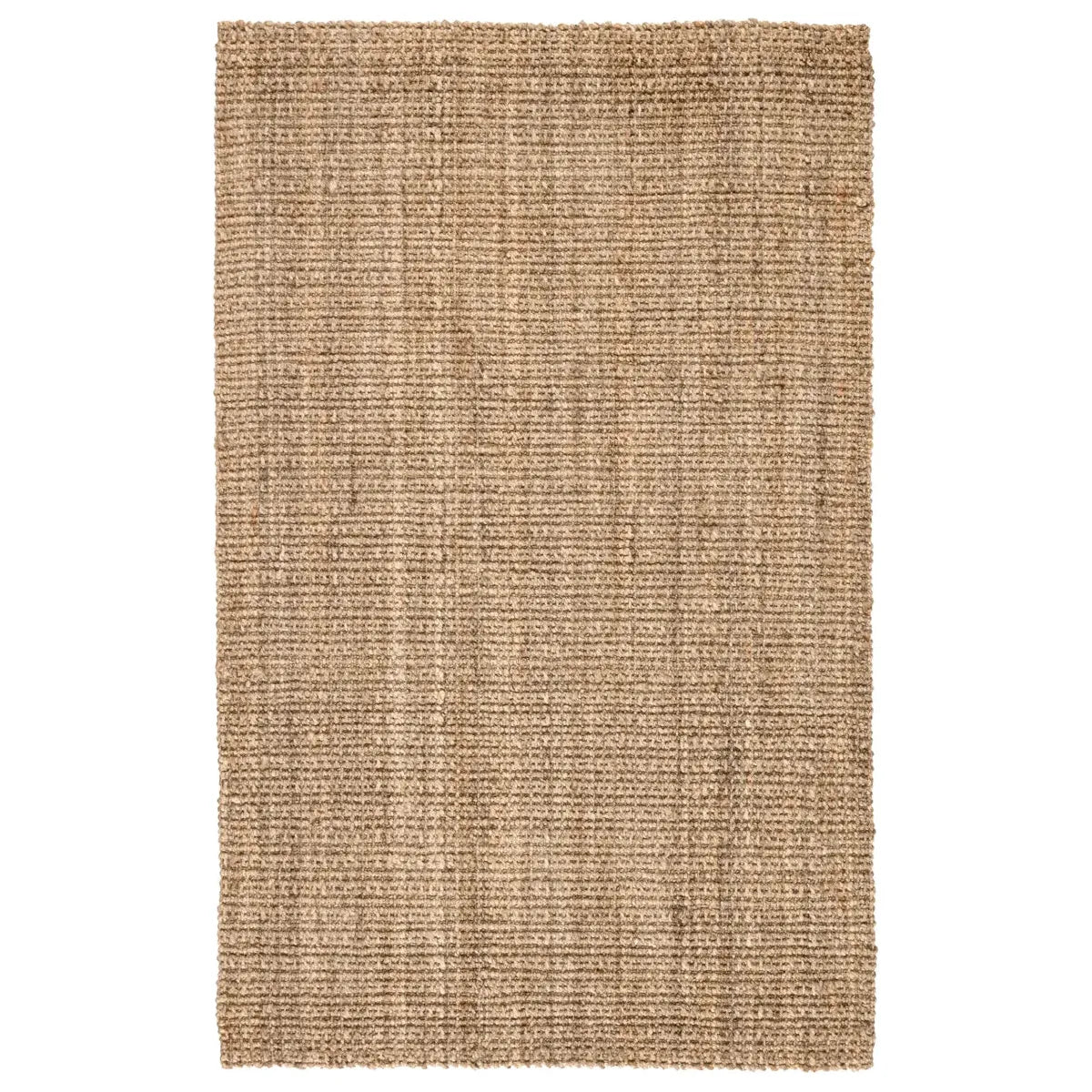 This hand-spun jute Naturals Lucia Achelle Area Rug by Jaipur Living, or NAL03, offers a neutral foundation to transitional homes. Perfect for textile layering and coastal appeal, this texture-rich natural layer lends an eco-friendly accent in a warm-toned taupe hue.