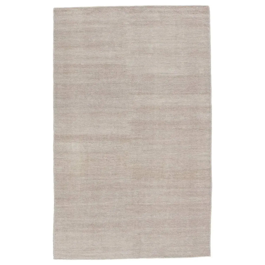 Tapis gris plume Rebecca