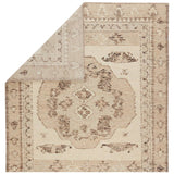 The inviting and traditionally inspired Repose collection marries stunning artisan craftsmanship and the beauty of natural, undyed wool. The Sherpa-like, hand-knotted construction of the Solna area rug boasts a plush texture underfoot and is perfect for adding warmth and coziness to a space. The neutral gray, brown, beige, and ivory tones ground the Kars-style motif with effortless versatility.  Hand Knotted 100% Wool RPS01