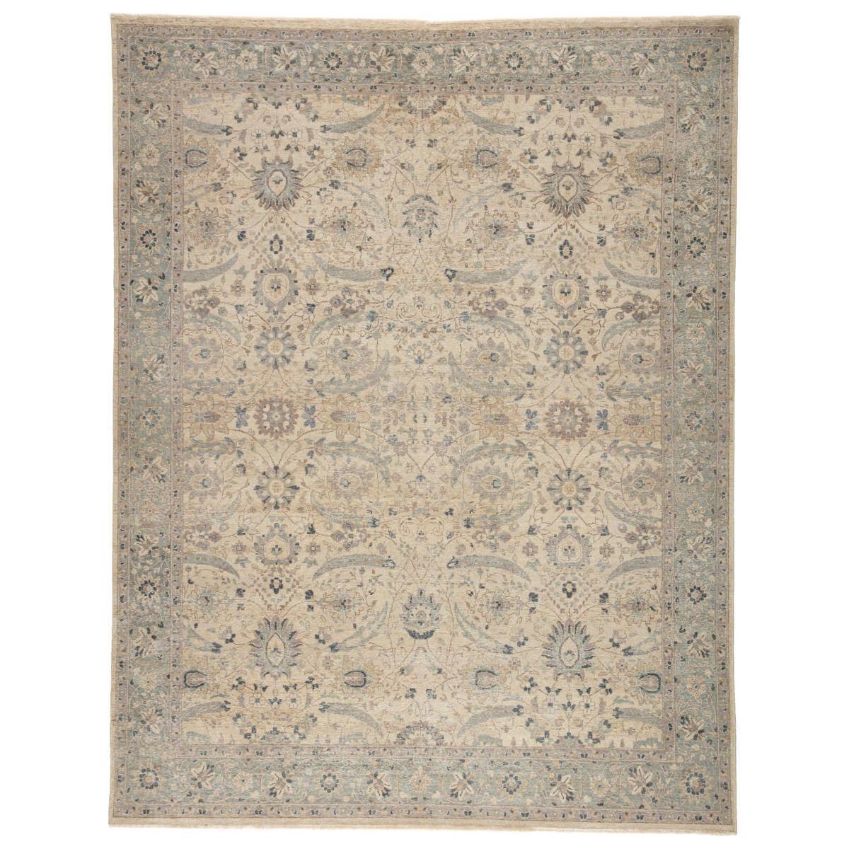 The Tierzah Merey Area Rug by Jaipur Living, or TRZ01, boasts a Persian knot construction and tonal gray, beige, and charcoal palette that grounds any space. This artisan-made rug features fringe trimmed details for a touch of global charm. This is perfect for your living room, bedroom, or other medium traffic area. 