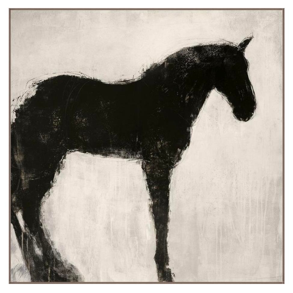 Art d’empreinte équine