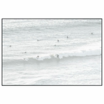 Featuring Multiple Surfers - Lagos, Portugal Art by Leftbank Art at Amethyst Home. We love the beach vibes of this Multiple Surfers - Lagos, Portugal Art. We'd love to see this featured in your living room, entry or pool house!
Artist: Richard Silver Product Type: GicléeFinish: Image Brush GelSize: 60" x 40" without frame
  Framed as shown.  Amethyst Home provides interior design, new home construction design consulting, vintage area rugs, and lighting in the Newport Beach metro area.