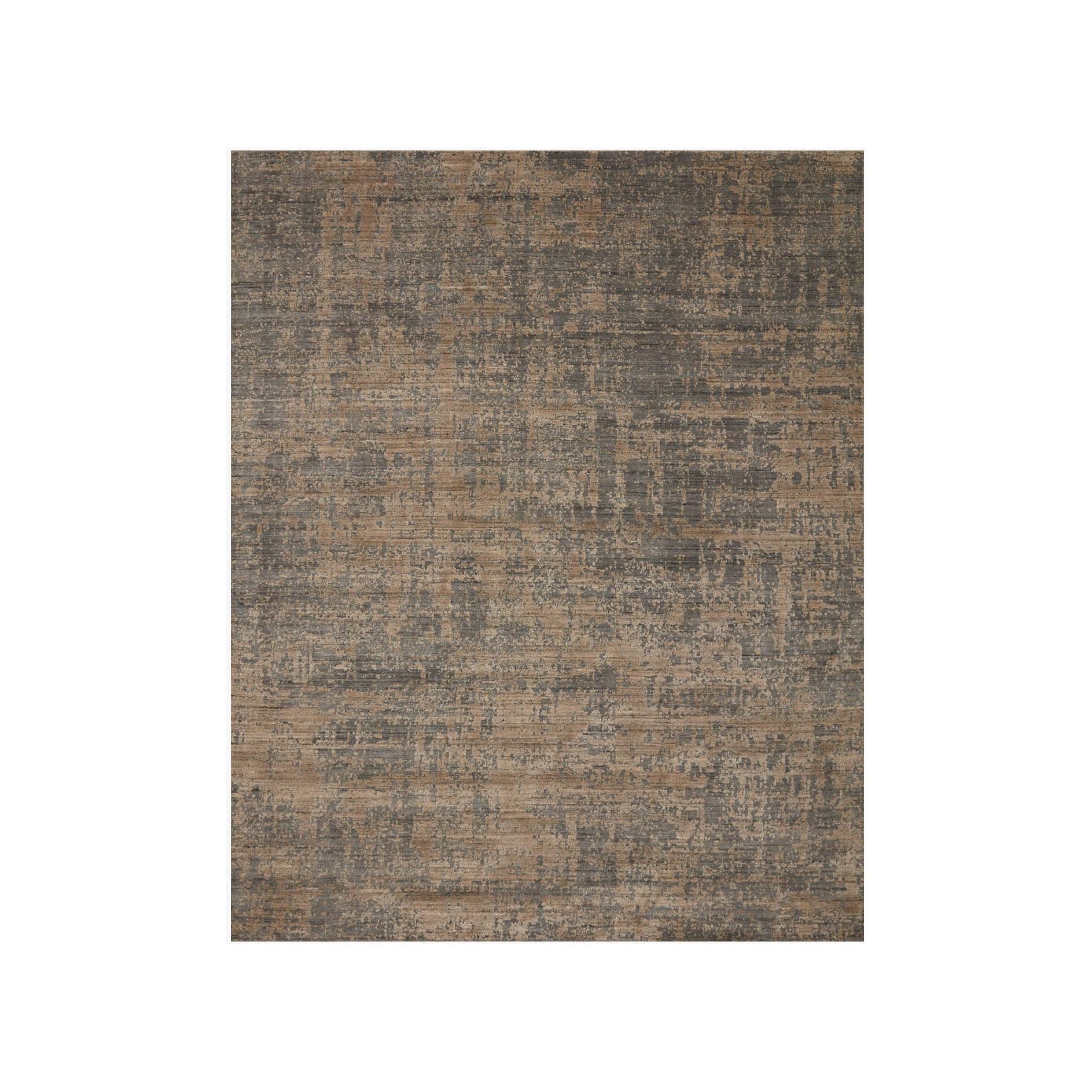 Hand-loomed of viscose and wool by skilled artisans in India, the Arlo Charcoal / Taupe Area Rug showcases linear yet organic designs, creating a beautiful pattern with unique undulating texture. A beautiful choice for your entryway, living room, or other high traffic area.   Hand Loomed 88% Viscose | 12% Wool Pile ARL-03 Charcoal/Taupe