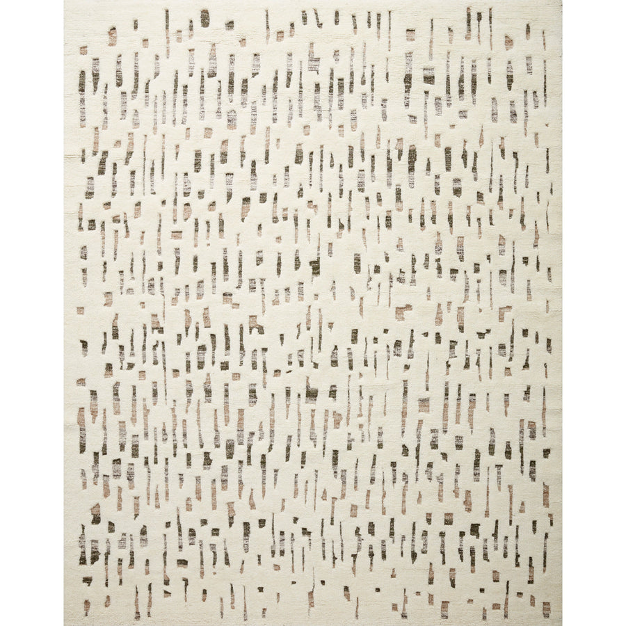 Bennett Ivory / Forest Hand-Knotted Rug