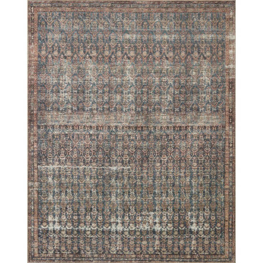 Tapis Billie Amber Lewis x Loloi Ocean / Brick