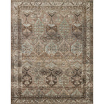 Featuring Billie Amber Lewis x Loloi Clay / Sage Rug by Loloi at Amethyst Home. Touting richly saturated colors and a distressed pattern, the Billie Collection captures the look of a well-worn antique rug at a remarkable value. Reminiscent of one-of-a-kind rugs, this Amber Lewis x Loloi collection features random variations in color that render no two pieces .  Amethyst Home provides interior design, new home construction design consulting, vintage area rugs, and lighting in the Austin metro area.