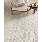 With its organic lines and tonal hues, the Gwyneth Collection for Amber Lewis x Loloi is made for everyday living. Featuring sophisticated colors and a soft pile, this collection is the a perfect blend between refined and relaxed. Gwyneth is also GoodWeave-Certified, ensuring our commitment to ethical product and the support of weavers' communities. GWY-03 AL Ivory / Silver