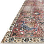 Featuring Jules Chris Loves Julia x Loloi Merlot / Multi Rug by Loloi at Amethyst Home. The Jules Chris Loves Julia x Loloi Merlot / Multi rug is durable, low pile, and soft underfoot for a cozy addition for your home. Inspired by classic vintage rugs, this is a product of collaboration between Chris Loves Julia x Loloi.
The rug features:- Beautiful vintage .  Amethyst Home provides interior design, new home construction design consulting, vintage area rugs, and lighting in the Houston metro area.