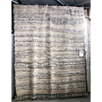 Featuring Khalid Natural / Ivory Hand-Knotted Rug by Loloi at Amethyst Home. A nod to timeless Moroccan style, the Khalid Natural / Ivory Area Rug is hand-knotted in India by skilled artisans. The soft pile features natural, undyed wool, and nylon, lending slight variations in tones that make each piece its own. Plus, each rug is finished with a thoughtfully.  Amethyst Home provides interior design, new home construction design consulting, vintage area rugs, and lighting in the Houston metro area.