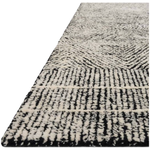 Featuring Kopa Black/Ivory Rug by ED by Loloi at Amethyst Home. With stunning and delicate linear patterns, the Kopa Collection provides an energetic and fresh canvas for a low profile, long-lasting 100% wool rug. Each design is hand-tufted by skilled artisans in India. Crafted by Loloi for ED Ellen DeGeneres.Hand Tufted100% WoolKO-01 ED Black/IvoryClean spill.  Amethyst Home provides interior design, new home construction design consulting, vintage area rugs, and lighting in the Omaha metro area.