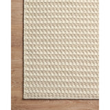 Hand-loomed of wool and cotton in India, the Ojai Collection for Amber Lewis x Loloi offers a series of understated neutrals that feels at once refined and relaxed. Ojai serves a timeless foundation that is sure to bring an elevated yet comfortable feel to any room. Ojai is also GoodWeave-Certified, ensuring our commitment to ethical product and the support of weavers' communities. OJA-01 AL Ivory / Natural