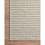 Hand-loomed of wool and cotton in India, the Ojai Collection for Amber Lewis x Loloi offers a series of understated neutrals that feels at once refined and relaxed. Ojai serves a timeless foundation that is sure to bring an elevated yet comfortable feel to any room. Ojai is also GoodWeave-Certified, ensuring our commitment to ethical product and the support of weavers' communities. OJA-01 AL Ivory / Stone