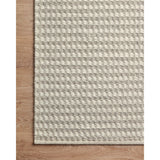 Hand-loomed of wool and cotton in India, the Ojai Collection for Amber Lewis x Loloi offers a series of understated neutrals that feels at once refined and relaxed. Ojai serves a timeless foundation that is sure to bring an elevated yet comfortable feel to any room. Ojai is also GoodWeave-Certified, ensuring our commitment to ethical product and the support of weavers' communities. OJA-01 AL Ivory / Stone