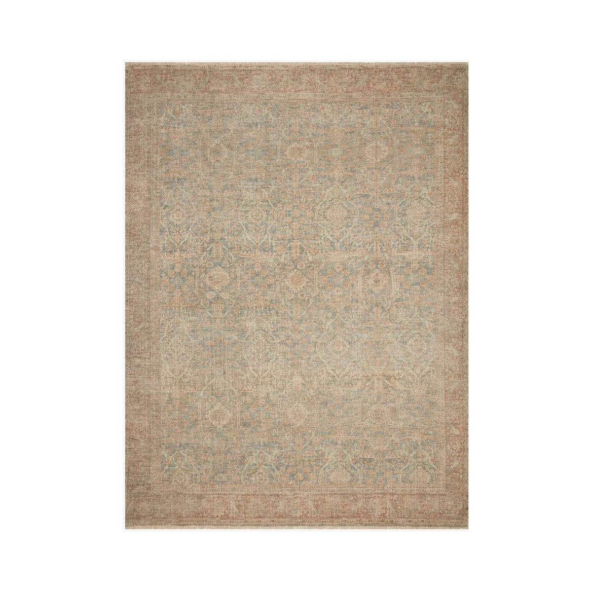 Priya Denim / Rust Rug