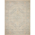 Hand-woven by skilled artisans, the Priya Bone / Bluestone Area Rug from Loloi offers beautiful tonal designs accentuated by a carefully curated color palette. Delicate yet strong, Priya is an instant classic made for today's home.  Hand Woven 51% Cotton | 29% Polyester | 12% Viscose | 8% Wool PRY-08 Bone/Bluestone Colors: Blue, Orange, Beige