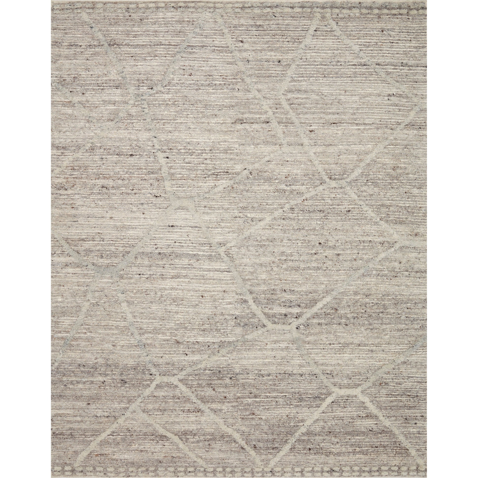 Hand-woven of 100% wool in India, the Loloi Rayan Ash Area Rug, or RAY-05, sets the tone for a calming atmosphere. Each design is crafted of textural highs and lows paired with neutral tones to create and engaging understatement. The perfect rug for your bedroom, office, or other medium traffic area. 