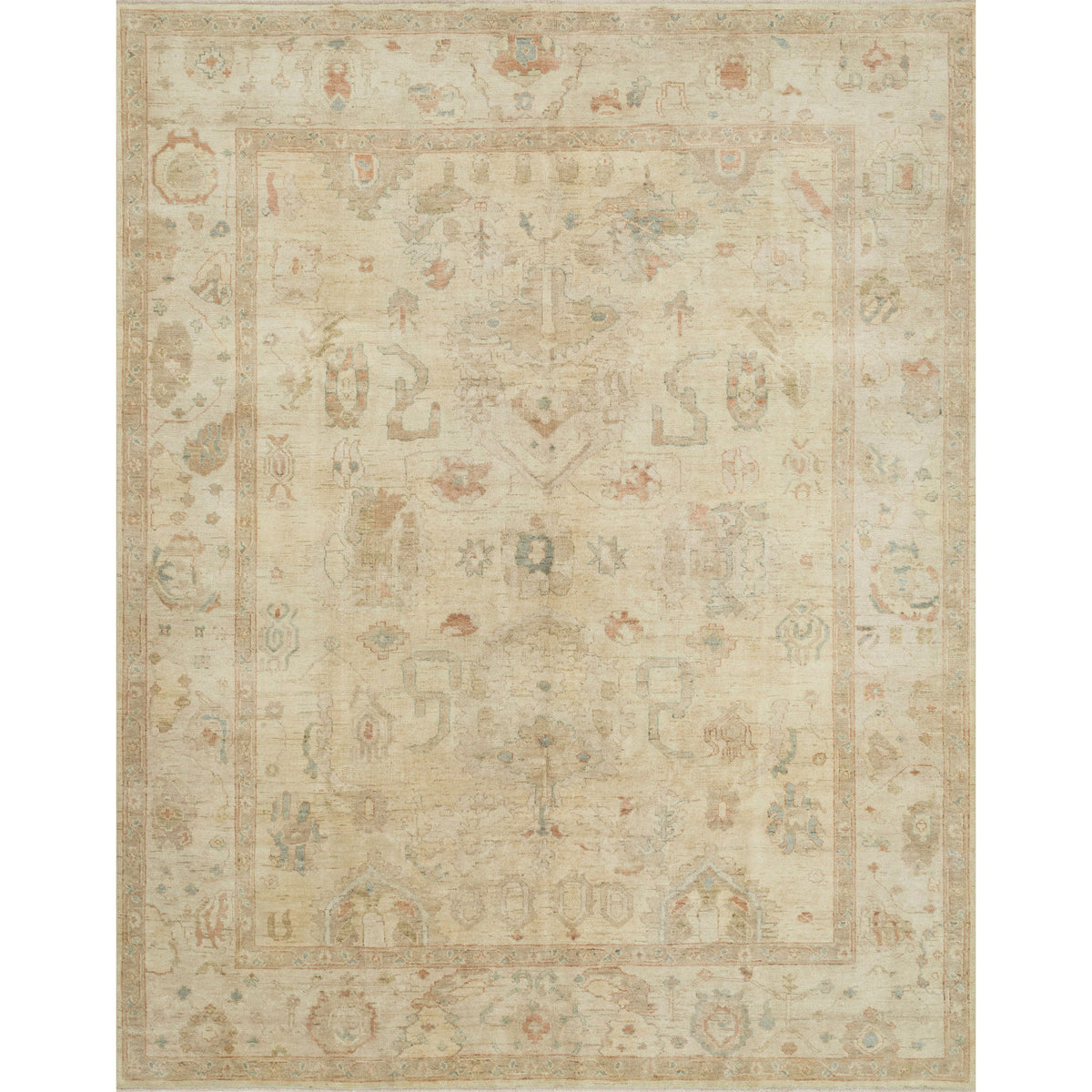 Vincent Stone / Tapis noué à la main en pierre