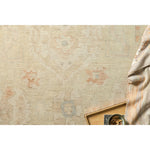 Hand knotted of 100% wool by skilled artisans, the Loloi Vincent Pebble / Pebble Area Rug, or VC-06, offers the look of a well-worn antique rug in a modern day color palette. Each exquisite piece undergoes a weeks-long antique washing process which fades the pattern and color beautifully. 