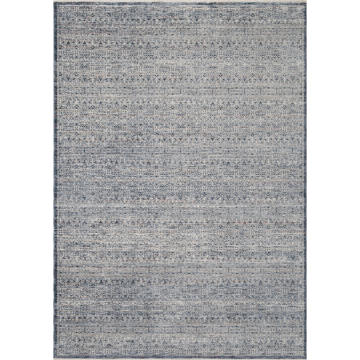 Tapis Zuma Amber Lewis x Loloi Denim / Ivoire