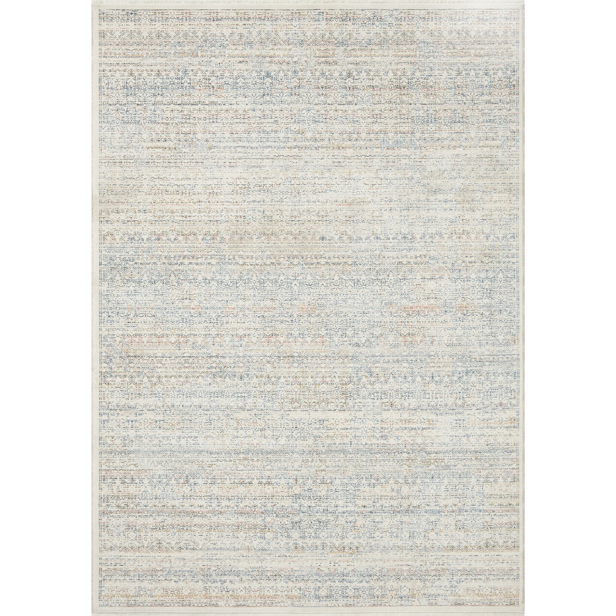 Tapis Zuma Amber Lewis x Loloi Ivoire / Multi