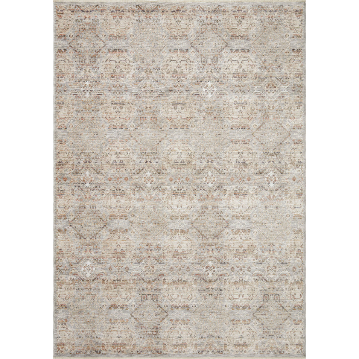 Tapis Zuma Amber Lewis x Loloi Argent / Multi