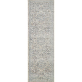 Stain-resistant, fade-resistant, and long-lasting, the Zuma Collection for Amber Lewis x Loloi features a soft pile in a serene grey, blue and ivory palette. Zuma also carries the Okeo-Tex® label, ensuring the rug's materials do not contain harmful substances. Power Loomed 100% Polyester Pile ZUM-06 AL Pebble / Stone