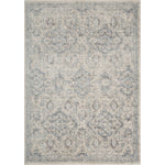 Stain-resistant, fade-resistant, and long-lasting, the Zuma Collection for Amber Lewis x Loloi features a soft pile in a serene grey, blue and ivory palette. Zuma also carries the Okeo-Tex® label, ensuring the rug's materials do not contain harmful substances. Power Loomed 100% Polyester Pile ZUM-06 AL Pebble / Stone